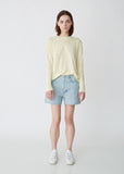 Taline Long Sleeve Linen Tee