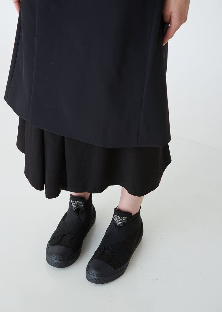 Belted High Top Sneakers