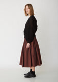 Pin Tuck Pleated Cardigan