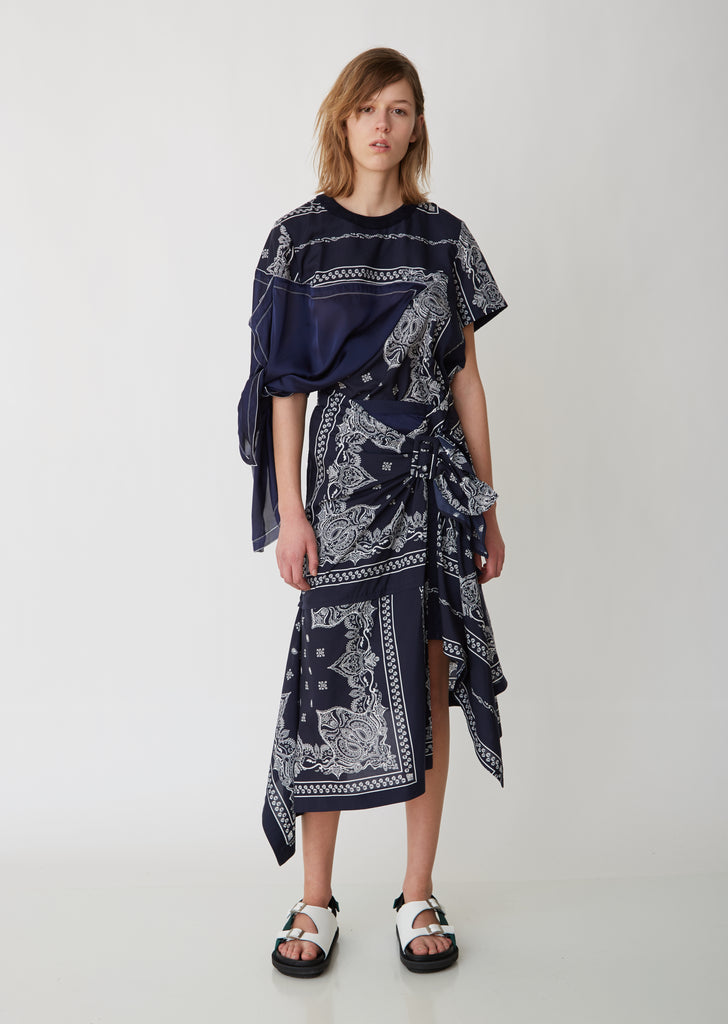 Bandana Print Skirt