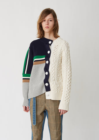 Cotton Knit Cardigan