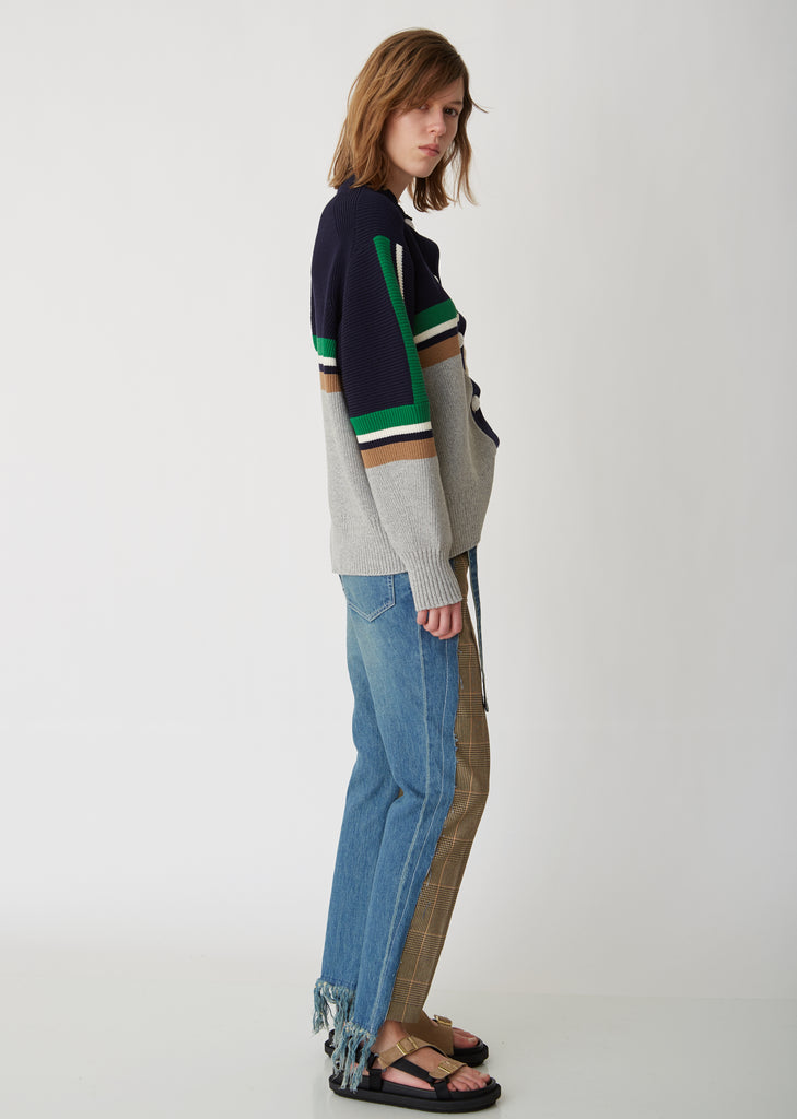 Cotton Knit Cardigan