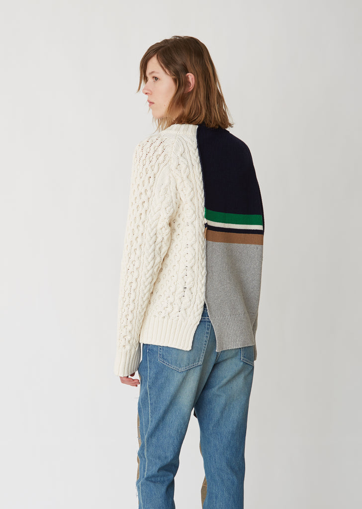 Cotton Knit Cardigan