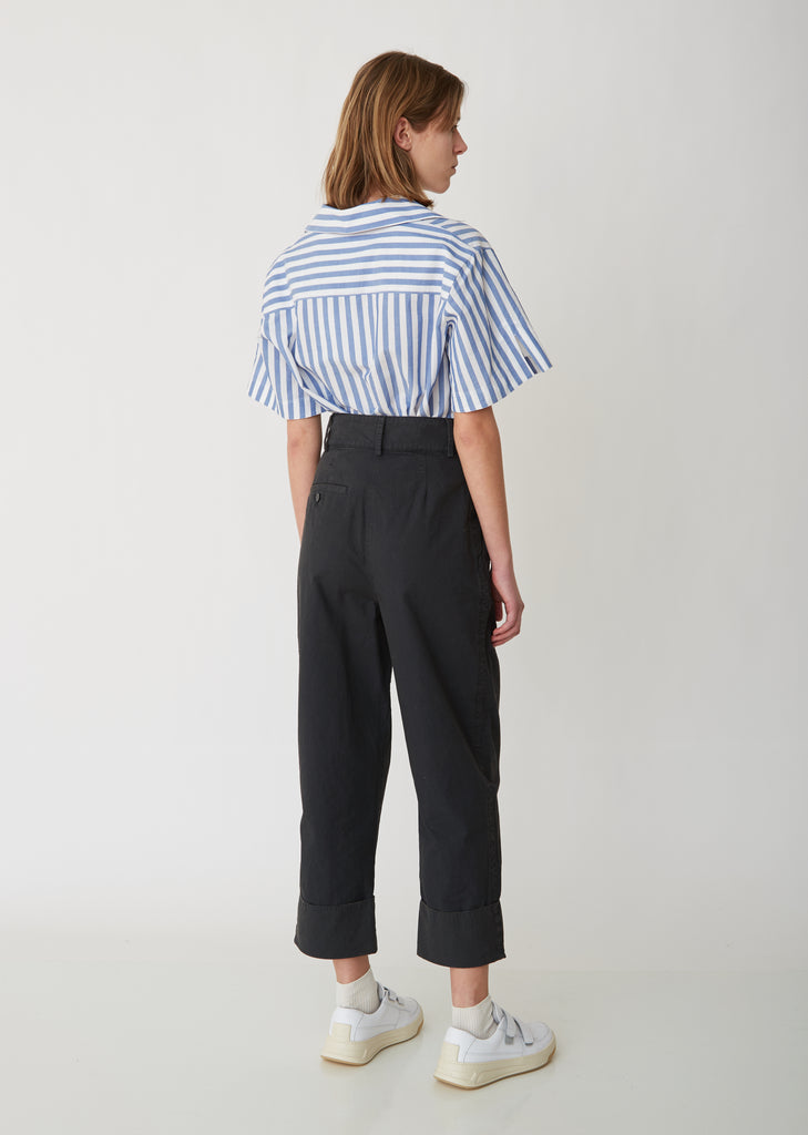 Sasha Striped Waffle Shirt