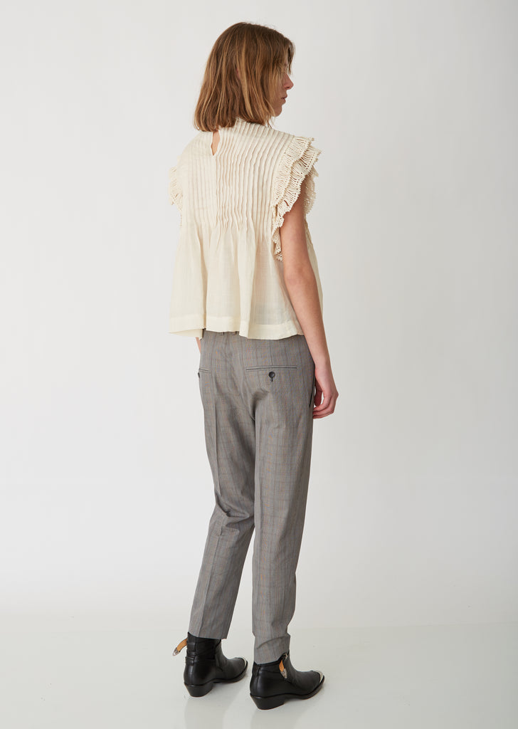 Roya Madonna Lace Top