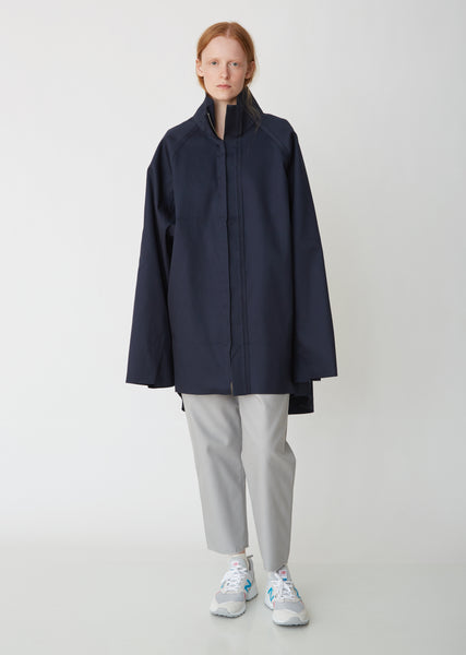 Rubberized Cotton Mackintosh Coat by Camiel Fortgens- La 