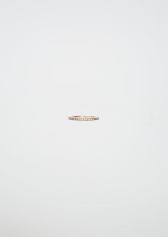 Thread Brown Diamond Ring