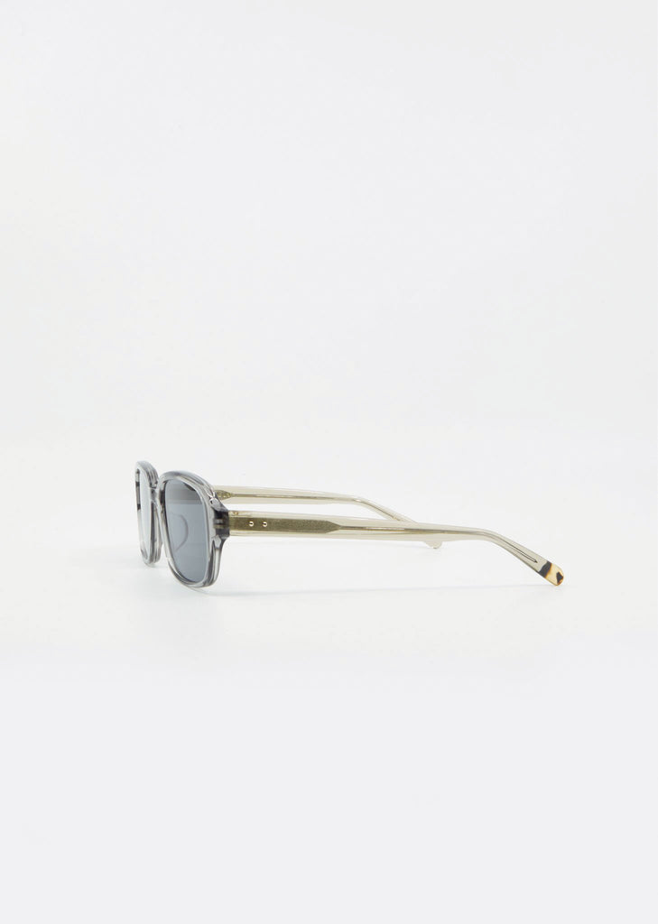 B0023 Sunglasses — Clear Grey / Peridot, Grey