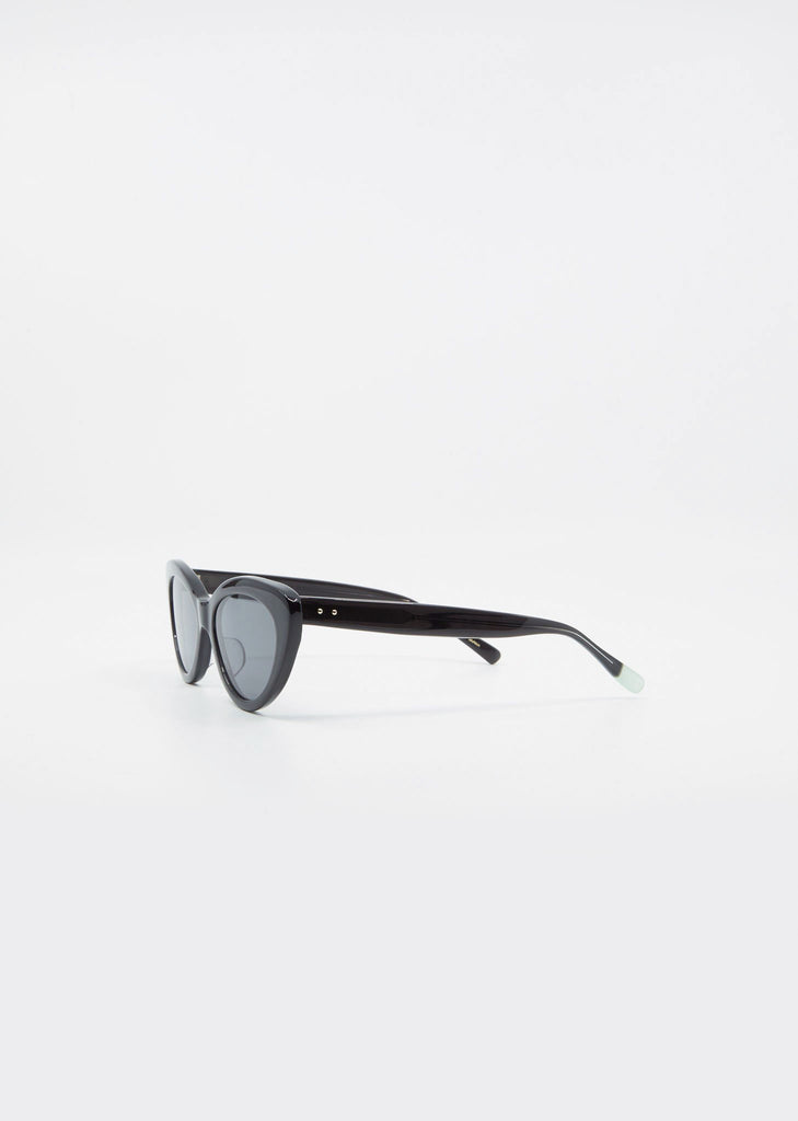 B0022 Sunglasses — Clear Black / Grey