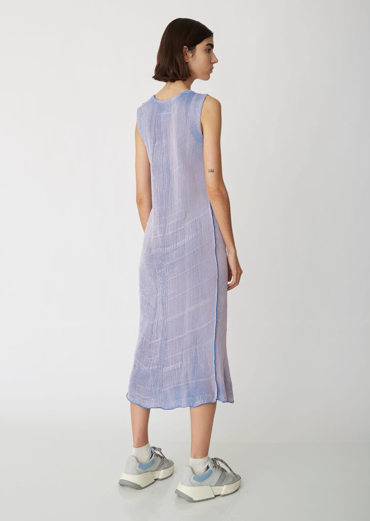 Bi-Color Stripe Dress