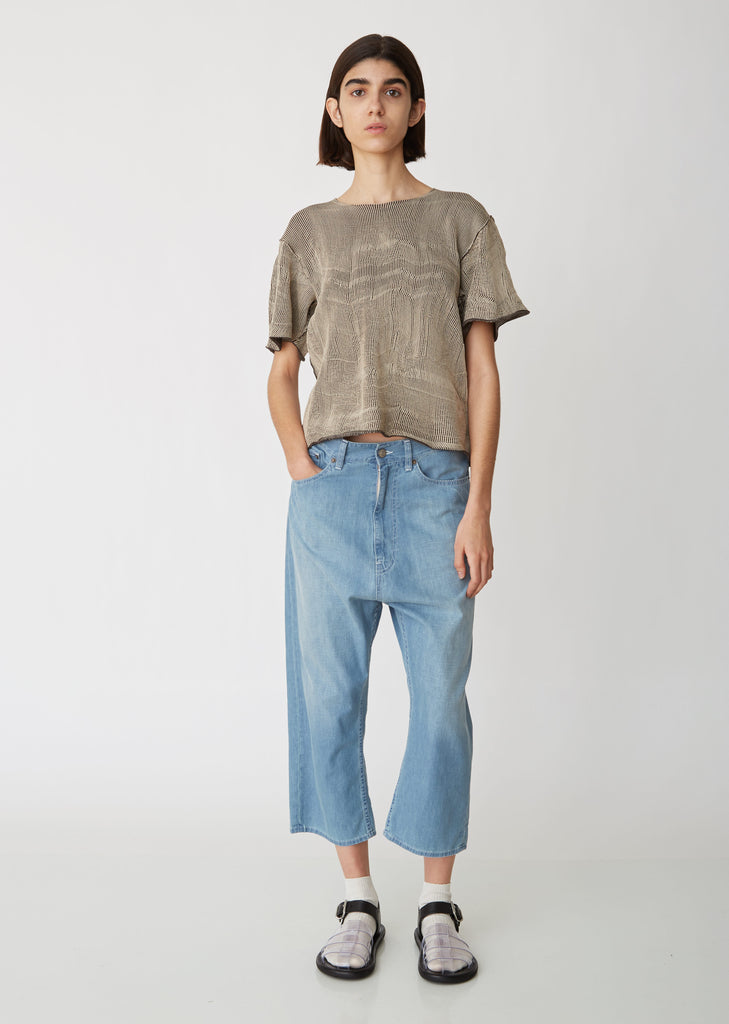 Drop Crotch Denim Pants