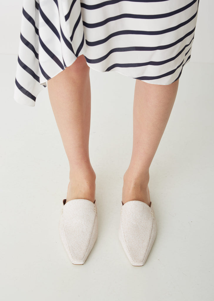 Lia Jean Calf Pointed Mule