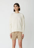 Ribbed Crewneck Sweater