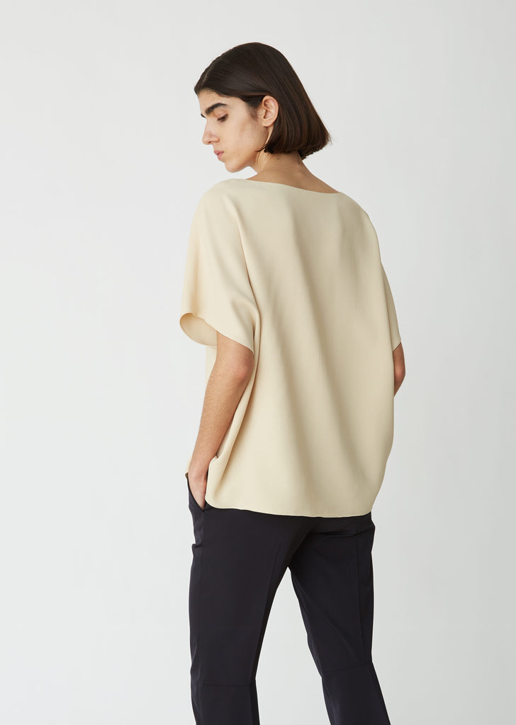 Lylia Chiffon Short Sleeve Top