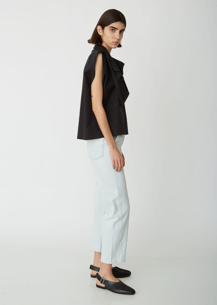 Twisted Denim Pants