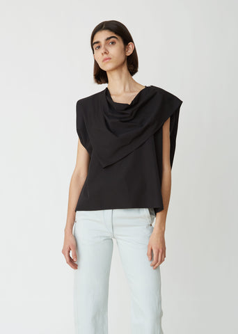 Foulard Cotton Poplin Top