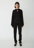 Jersey Button Cuff Pants