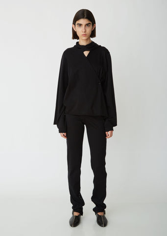 Jersey Button Cuff Pants