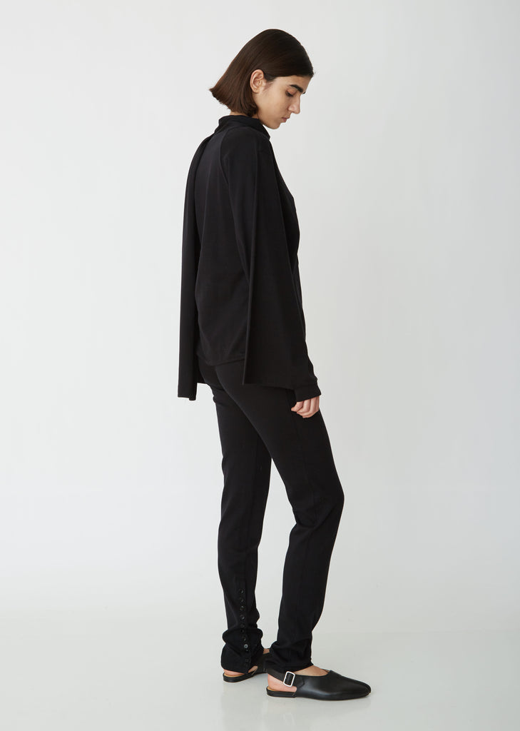 Jersey Button Cuff Pants