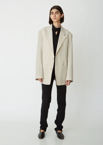 Oversized Virgin Wool Blazer