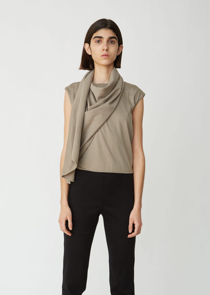 Tシャツ・カットソー LEMAIRE SS25 Scarf top (TO1337LJ1011 BK980) Lemaire Scarf top available on julian-fashion.com - 313391 - KZ