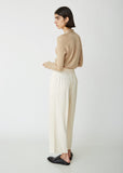 Cropped Darted Trousers