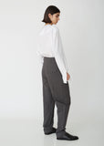 Anthracite Pleated Trousers