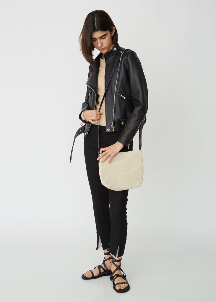 Suede Shoulder Bag