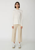 Taline Long Sleeve Linen Tee