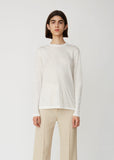 Taline Long Sleeve Linen Tee