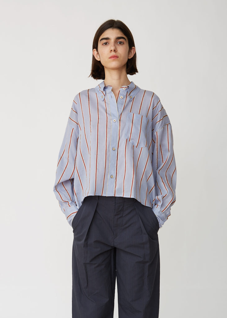Ycao Relaxed Striped Shirt