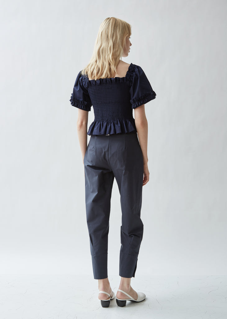 Sydney Shirred Cotton Top