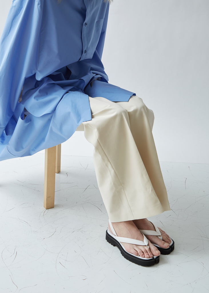 Split Toe Platform Sandals