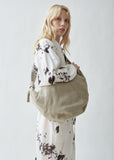 Cotton Canvas Maxi Bum Bag