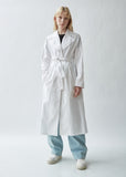 Belted Washed Cotton Trench Coat