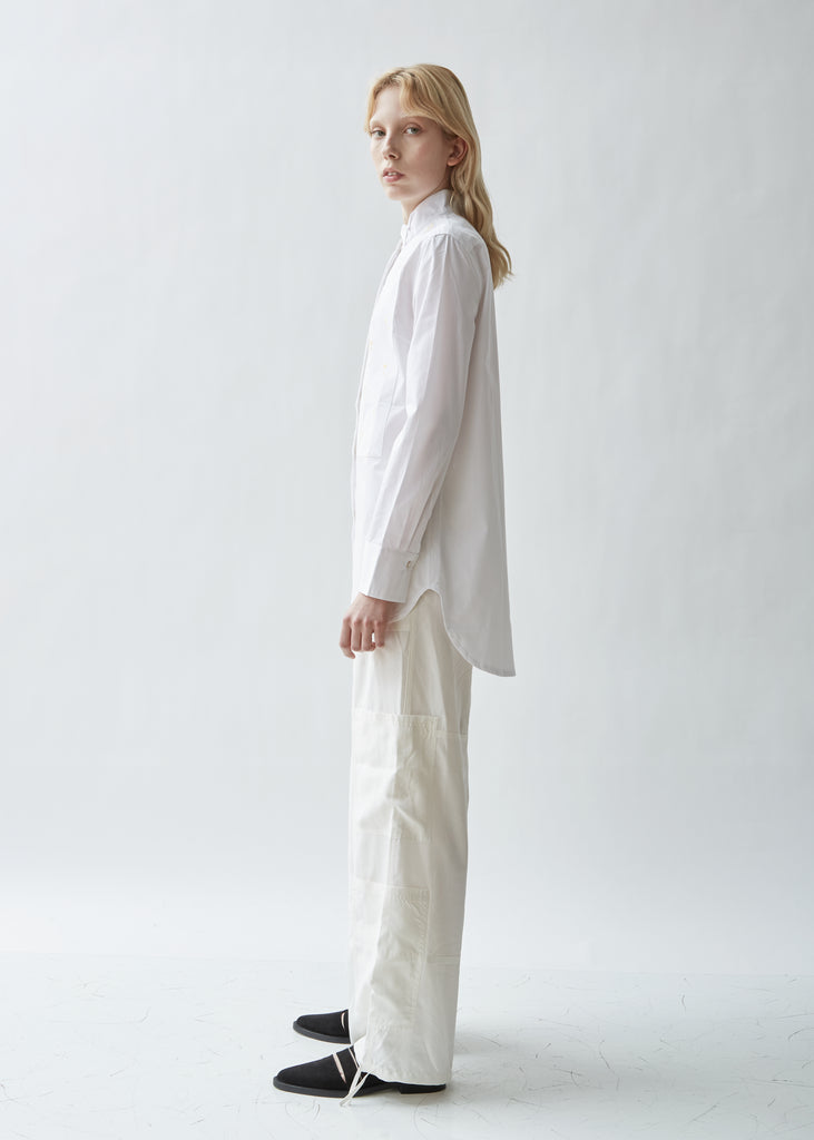 Evening Embroidered Plastron Shirt