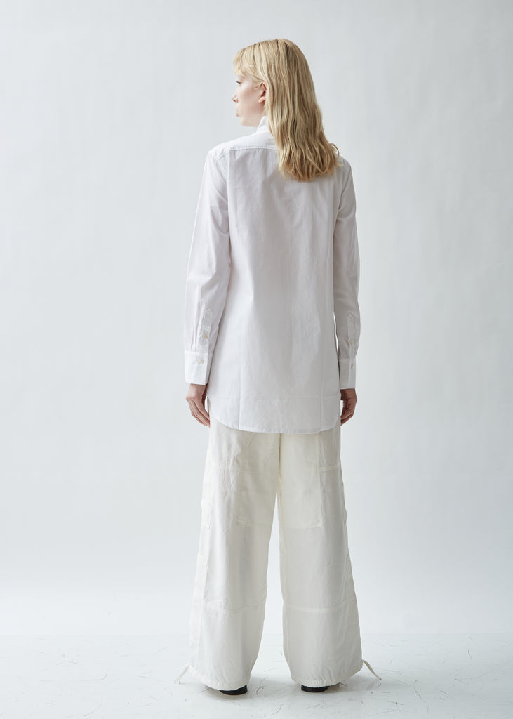 Evening Embroidered Plastron Shirt