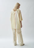 Maxi Cotton Voile Gradient Shirt