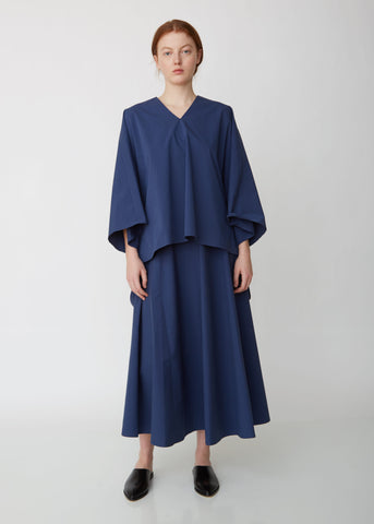 Salopette Poplin Skirt