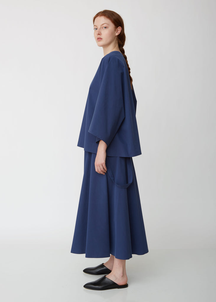 Salopette Poplin Skirt