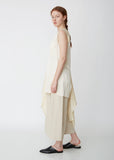 Washed Satin Asymmetric Elinash Blouse