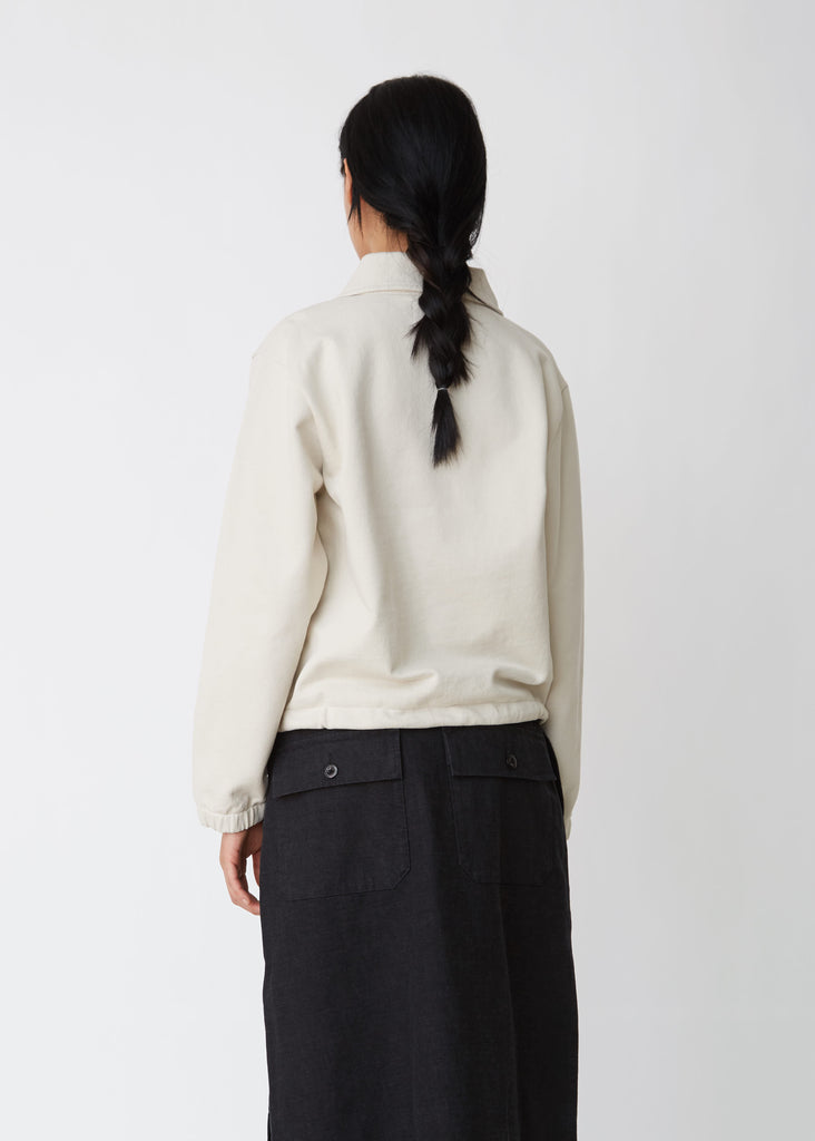 Chalk Cotton Track Top