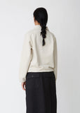 Chalk Cotton Track Top