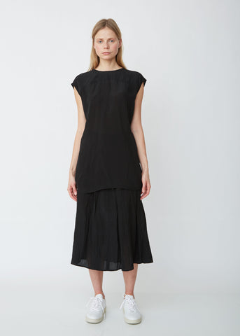 Crepe Ribbon Top