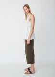 Tier Cotton Linen Tank