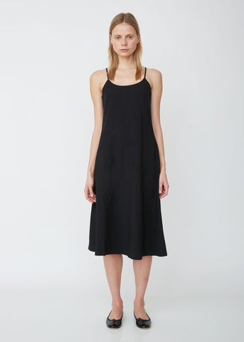Oxford Garment Treated Sleeveless Dress