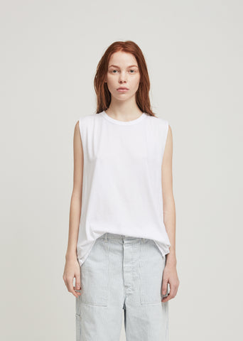 Cotton Modal Jersey Muscle Tee