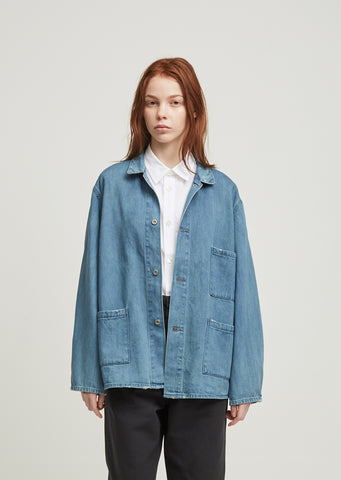 Unisex Denim Work Jacket