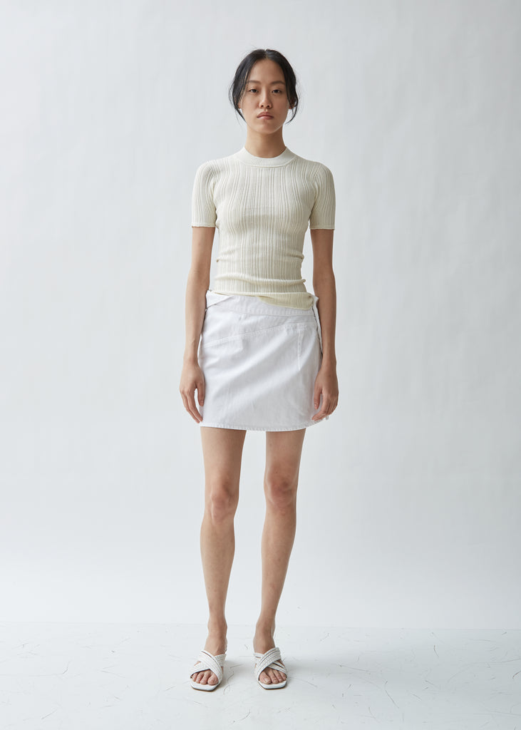 La Maille Afa Ribbed Pullover