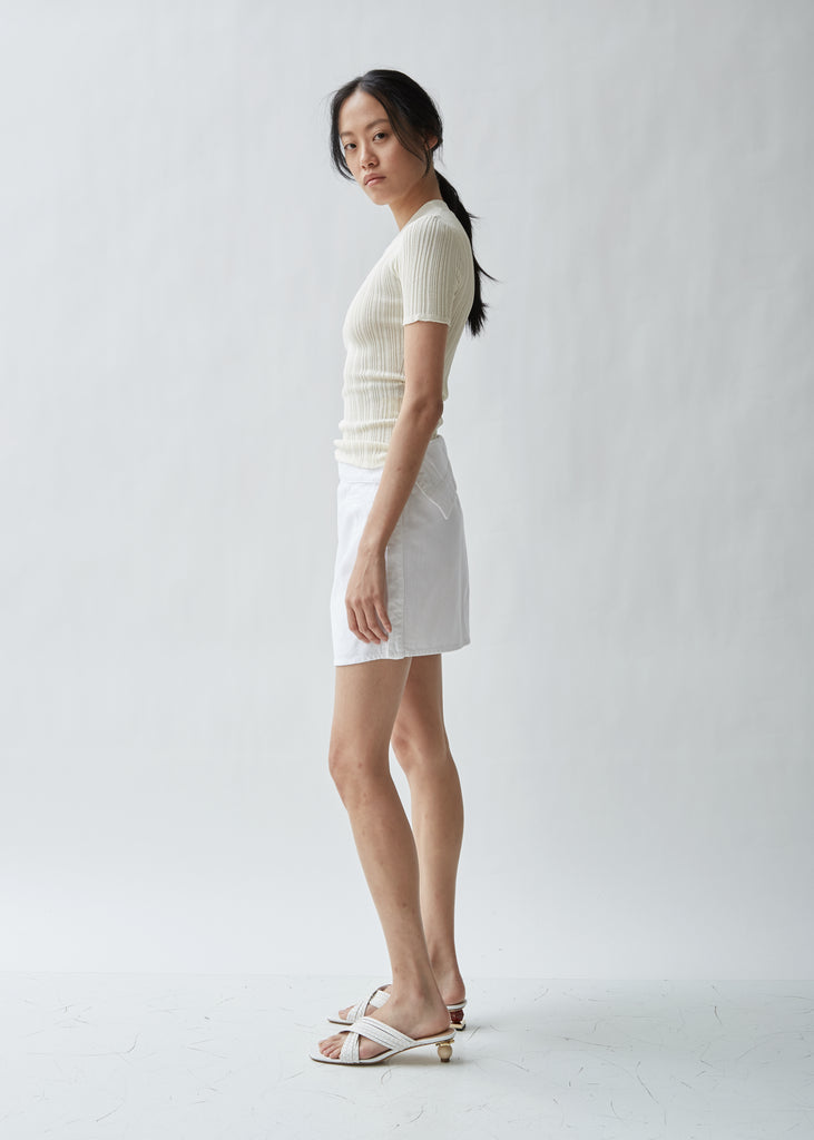 La Maille Afa Ribbed Pullover